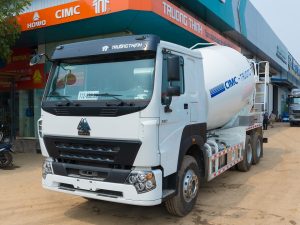 Xe Trộn Bê Tông Howo 12 Khối V7G Quốc Dân