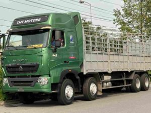 Xe Tải Howo 5 Chân Cabin A7 Động cơ 340HP
